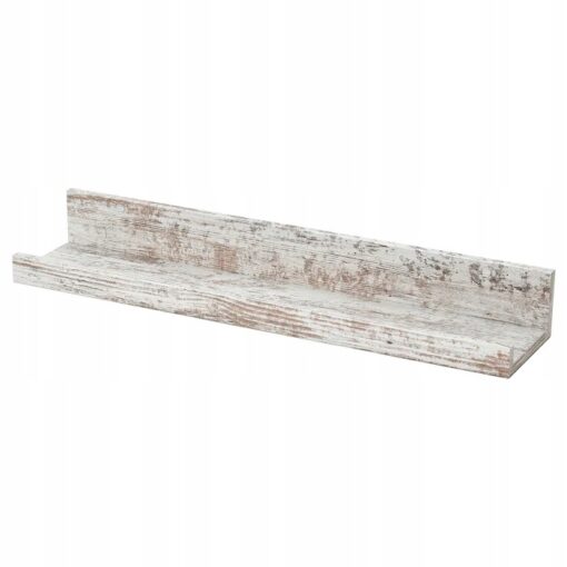 IKEA MOSSLANDA PÓŁKA NA ZDJĘCIA BIAŁA / SOSNA 55 cm