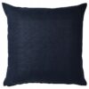 IKEA MAJBRAKEN POSZEWKA PODUSZKI CZARNA/NIEBIESKA 50x50