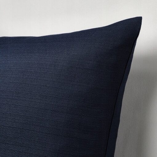 IKEA MAJBRAKEN POSZEWKA PODUSZKI CZARNA/NIEBIESKA 50x50 - obrazek 3