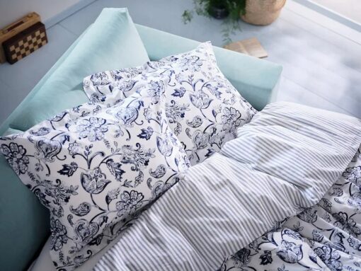IKEA JUNIMAGNOLIA POSZWA NA KOŁDRĘ I PODUSZKĘ 150x200 / 50x60 cm - obrazek 6