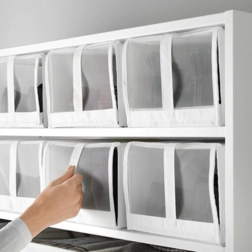 IKEA SKUBB PUDEŁKO NA BUTY POJEMNIK PUDEŁKA ZESTAW 4 SZTUKI - obrazek 2