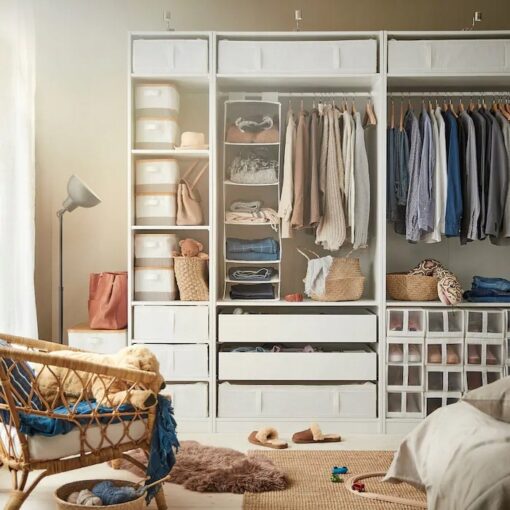 IKEA SKUBB PUDEŁKO NA BUTY POJEMNIK PUDEŁKA ZESTAW 4 SZTUKI - obrazek 4