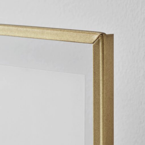 IKEA LERBODA RAMKA NA ZDJĘCIA ZŁOTY KOLOR 10X15CM - obrazek 3