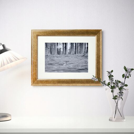 IKEA VIRSERUM RAMKA NA ZDJĘCIA ZŁOTY KOLOR 30X40CM - obrazek 2