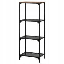 IKEA FJALLBO REGAŁ CZARNY 51x136 CM