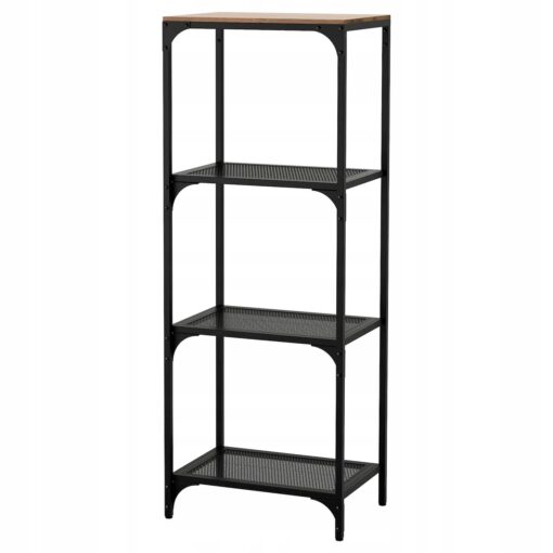 IKEA FJALLBO REGAŁ CZARNY 51x136 CM