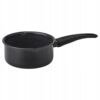 IKEA HEMLAGAD RONDEL CZARNY TEFLON 1 L
