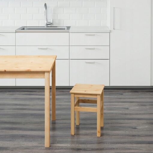 IKEA ODDVAR STOŁEK TABORET SOSNA 32x32x55 CM - obrazek 2
