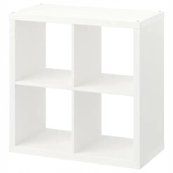 IKEA KALLAX SZAFKA REGAŁ BIAŁY 4 SEGMENTY 77x77 CM