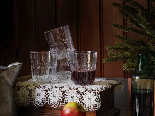IKEA SALLSKAPLIG SZKLANKA ZESTAW SZKLANEK 4 SZTUK 270 ML - obrazek 6