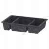 IKEA RAGGISAR TACA ORGANIZER SZARY 20X30 CM
