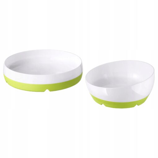 IKEA SMAGLI TALERZ + MISKA DO KARMIENIA DZIECKA 2 SZT.