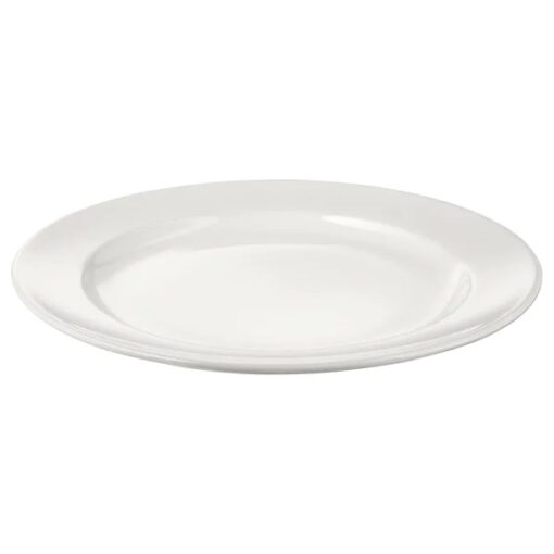 IKEA VARDAGEN TALERZ TALERZYK KREMOWY GLAZURA ŚRED. 26 CM