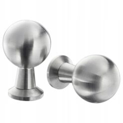 IKEA BAGGANAS UCHWYT GAŁKA MEBLOWA STAL 2 SZT. 20 MM