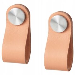 IKEA OSTERNAS UCHWYT MEBLOWY SKÓRZANY 65 MM 2 SZT.