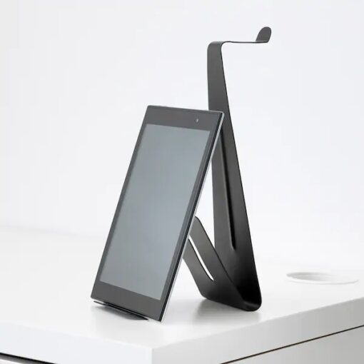 IKEA MOJLIGHET UCHWYT NA KOMÓRKĘ STOJAK NA TELEFON TABLET CZARNY - obrazek 2