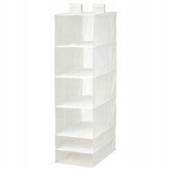 IKEA SKUBB WISZĄCA PÓŁKA NA UBRANIA 6 PRZEGRÓD 35x45x125 cm