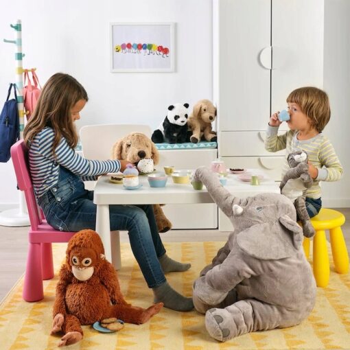 IKEA DUKTIG ZABAWKOWY SERWIS DO HERBATY RÓŻNE KOLORY 3 CZĘŚCI - obrazek 3