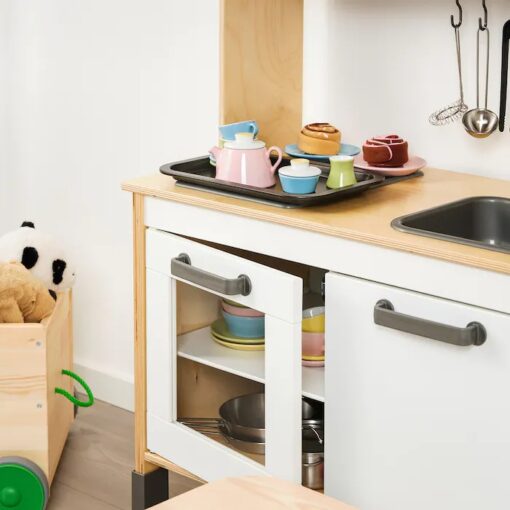 IKEA DUKTIG ZABAWKOWY SERWIS DO HERBATY RÓŻNE KOLORY 3 CZĘŚCI - obrazek 4