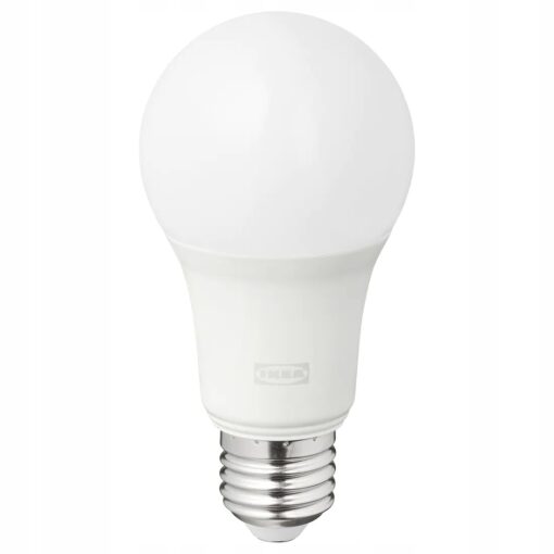 IKEA TRADFRI ŻARÓWKA LED E27 806 LUMENÓW KULA OPALOWA BIEL