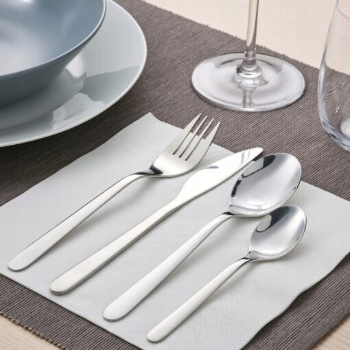 IKEA FORNUFT ZESTAW ŁYŻKI ZE STALI NIERDZEWNEJ 4 SZT. - obrazek 3