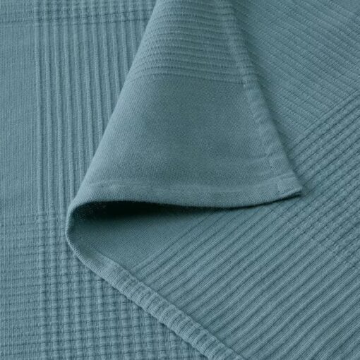 IKEA INDIRA PLED NARZUTA NIEBIESKI 230x250 CM - obrazek 3