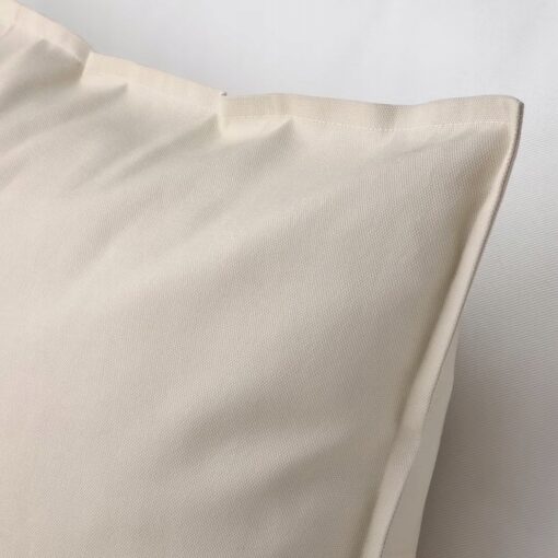 IKEA GURLI POSZEWKA PODUSZKI KREMOWA 65x65 CM - obrazek 3