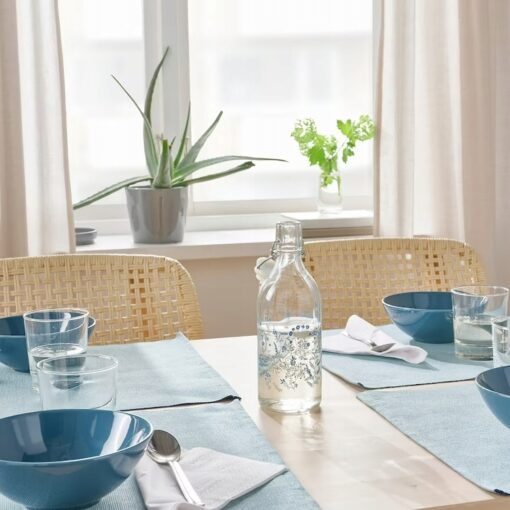 IKEA KORKEN BUTELKA Z KAPSLEM ZE WZOREM 0.5 L - obrazek 3