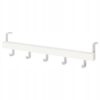 IKEA TJUSIG WIESZAK NA DRZWI / ŚCIANĘ BIAŁY 60 CM