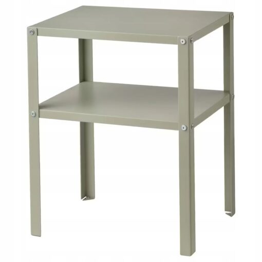 IKEA KNARREVIK STOLIK NOCNY JASNY ZIELONY 37x28 CM