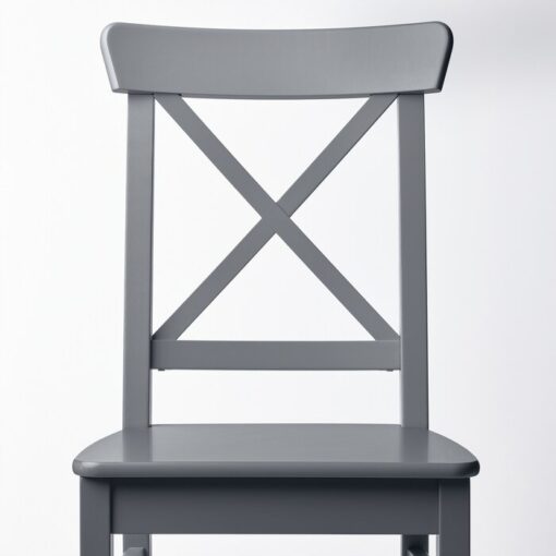 IKEA INGOLF KRZESŁO DO KUCHNI JADALNI SZARY - obrazek 3