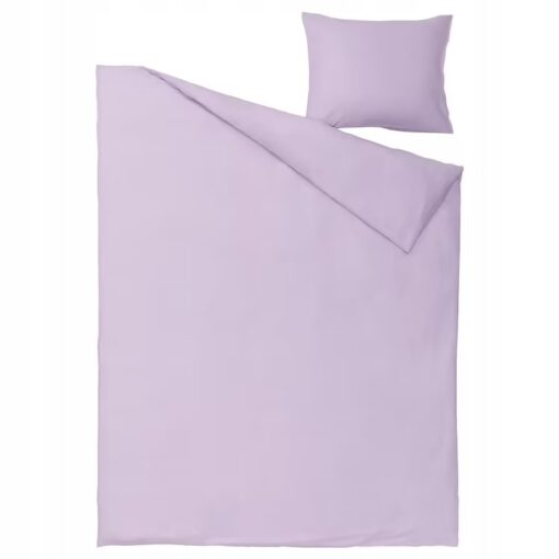 IKEA NATTSVARMARE KOMPLET POŚCIELI LILIOWY 150x200 - obrazek 2