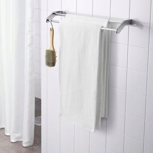 IKEA SALVIKEN RĘCZNIK KĄPIELOWY BIAŁY 100X150CM - obrazek 2