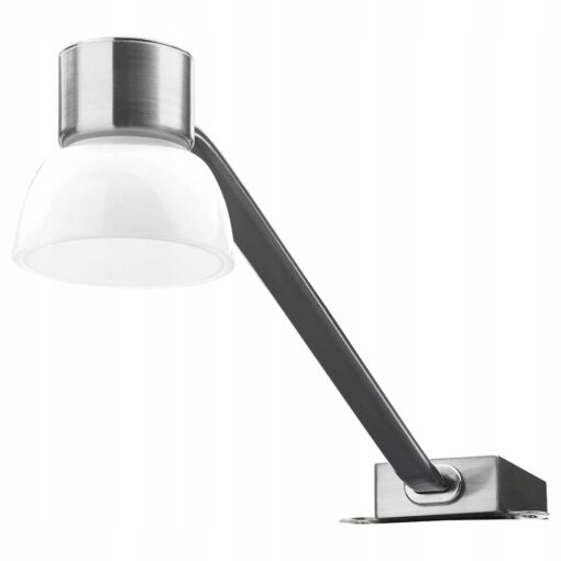 IKEA LINDSHULT OŚWIETLENIE REGAŁOWE LED NIKLOWANE