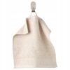 IKEA VINARN RĘCZNIK DO RĄK SZARY / BEŻOWY 30x30 CM