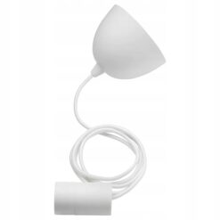 IKEA SUNNEBY OPRAWKA Z KABLEM BIAŁA TKANINA 1.8 cm