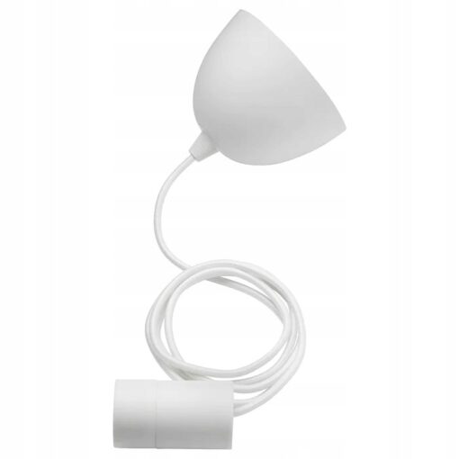 IKEA SUNNEBY OPRAWKA Z KABLEM BIAŁA TKANINA 1.8 cm