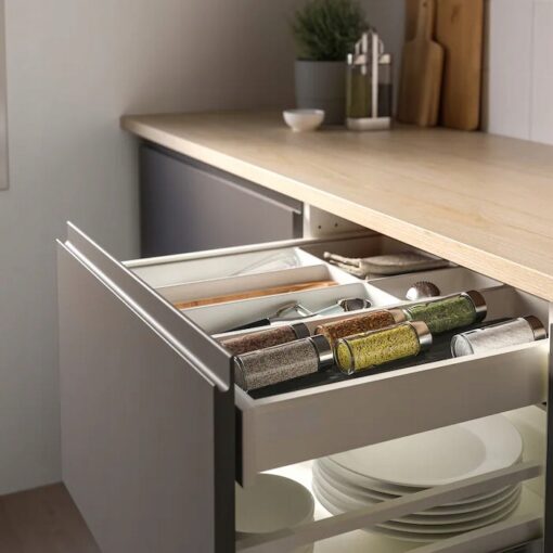 IKEA UPPDATERA UCHWYT NA PRZYPRAWY ANTRACYT 20x50 - obrazek 2