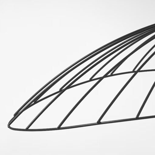 IKEA MOTSJO KLOSZ LAMPY WISZĄCEJ CZARNY 60x40 CM - obrazek 4
