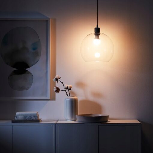 IKEA TRADFRI ŻARÓWKA LED E27 806 LM KULA BIAŁY - obrazek 3