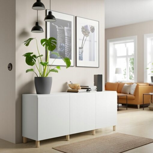 IKEA ULLARP NOGA MEBLOWA DĄB 10 CM 2 SZT. - obrazek 3