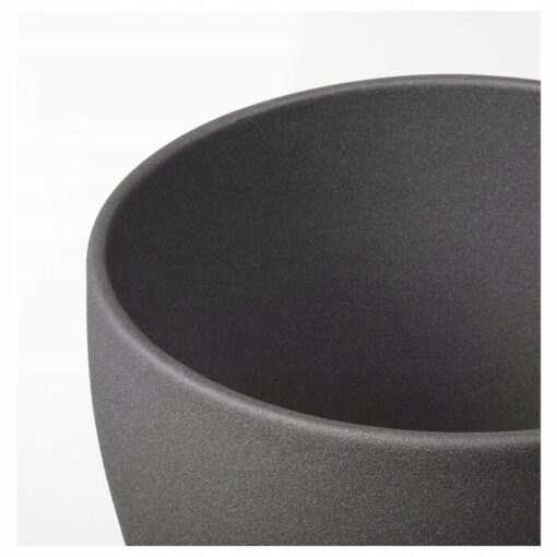 IKEA PERSILLADE OSŁONKA DONICZKI SZARA 19 cm - obrazek 3
