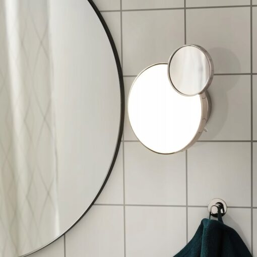 IKEA KABOMBA LAMPA ŚCIENNA LED Z LUSTREM CHROM - obrazek 2