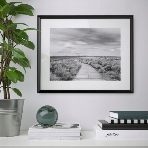 IKEA KNOPPANG RAMKA CZARNA 40x50 cm - obrazek 3