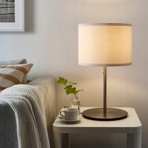 IKEA RINGSTA KLOSZ LAMPY BIAŁY 33 CM - obrazek 2