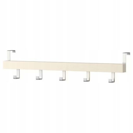 IKEA TJUSIG WIESZAK NA DRZWI / ŚCIANĘ BIAŁY 60 CM - obrazek 2