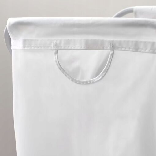 IKEA JALL TORBA NA PRANIE STOJAK BIAŁY 70 L - obrazek 4