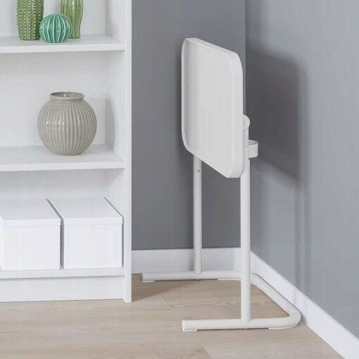 IKEA BJORKASEN STOLIK POD LAPTOPA BIAŁY 60-70 CM - obrazek 4