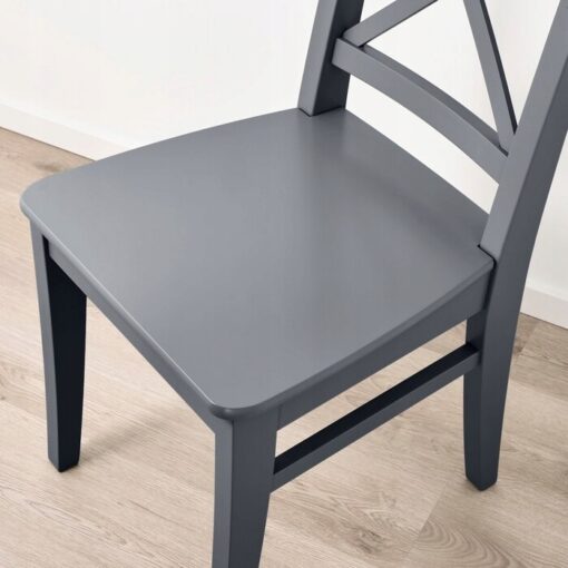 IKEA INGOLF KRZESŁO DO KUCHNI JADALNI SZARY - obrazek 4