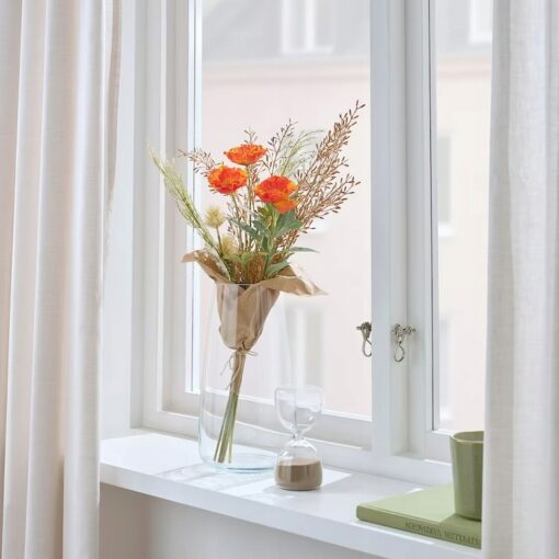 IKEA SMYCKA SZTUCZNY BUKIET MAKÓW 65 CM - obrazek 3